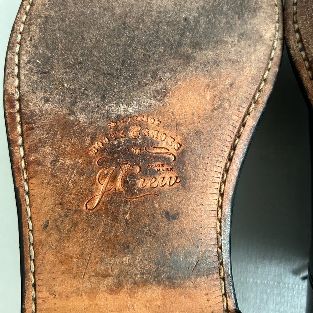 EUC J Crew Ludlow Cap Toe Leather Oxfords - Picture 9 of 15